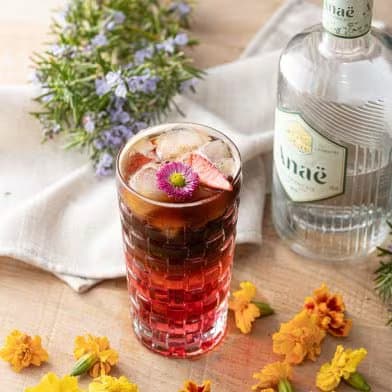 photo du Café tonic fraise cranberry