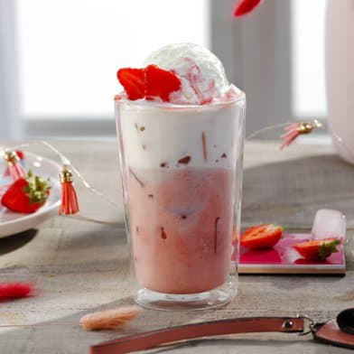 photo du Café surprise fraise